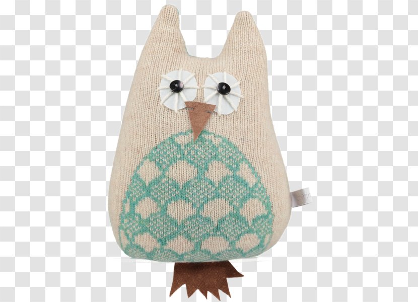 Owl Bird Feather Blue Turquoise - Stuffed Toy - Jade Bottle Transparent PNG