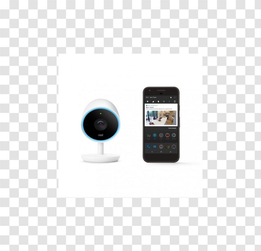 Nest Cam IQ Smart Camera Closed-circuit Television High-dynamic-range Imaging - Labs Transparent PNG