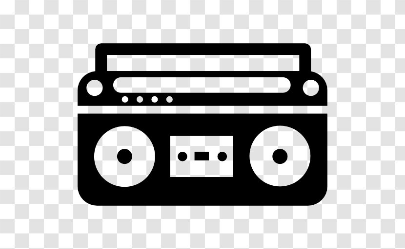 Boombox - Cassette Deck - Stereo Vector Transparent PNG