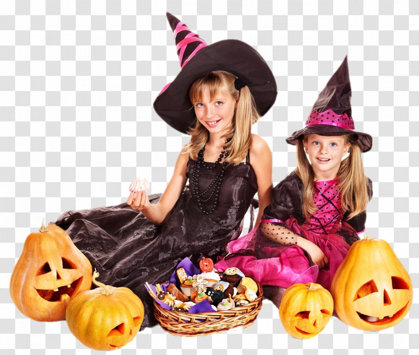 Halloween Costume Jack-o'-lantern Party - Child - Witch Transparent PNG
