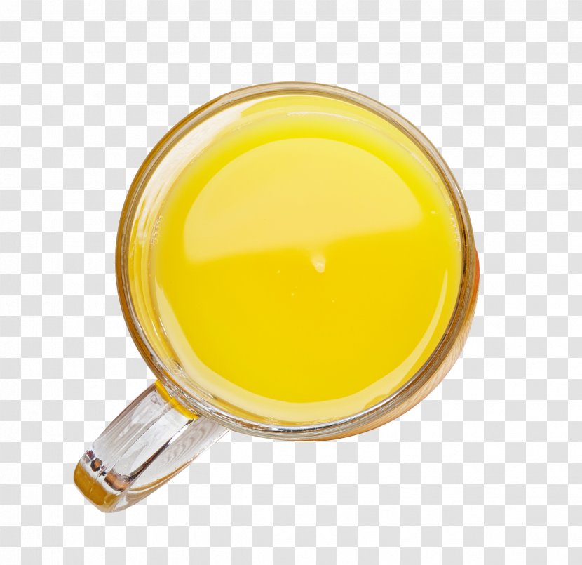 Orange Juice Drink - Yellow - A Glass Of Transparent PNG