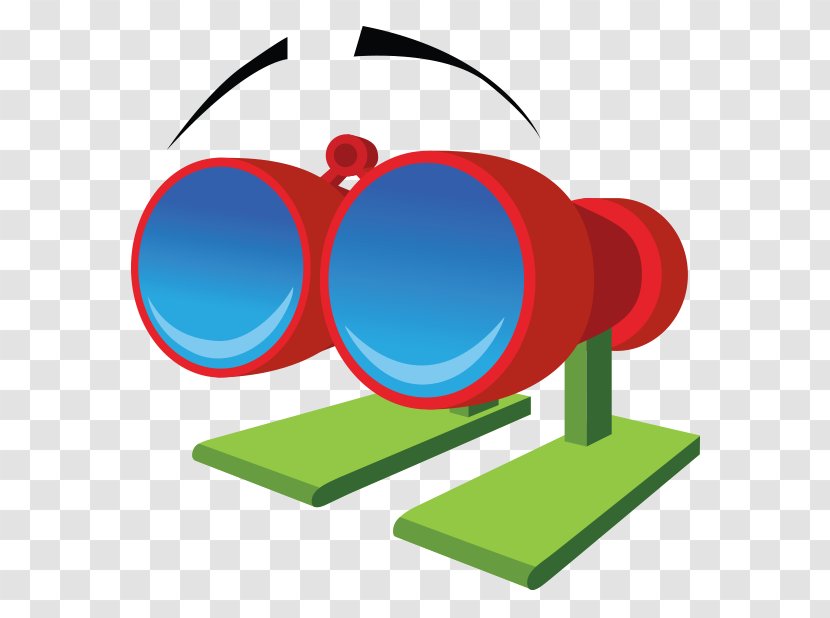 Cartoon Sunglasses - Glasses - Diagram Red Transparent PNG