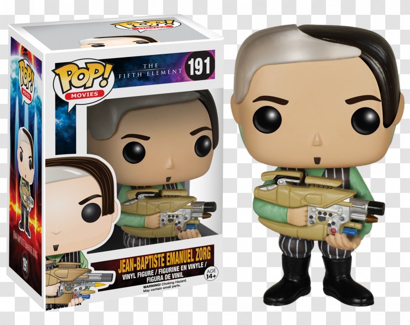 Jean-Baptiste Emanuel Zorg Funko Ruby Rhod Action & Toy Figures Collectable - Milla Jovovich - Keychains Are Made Of Which Element Transparent PNG