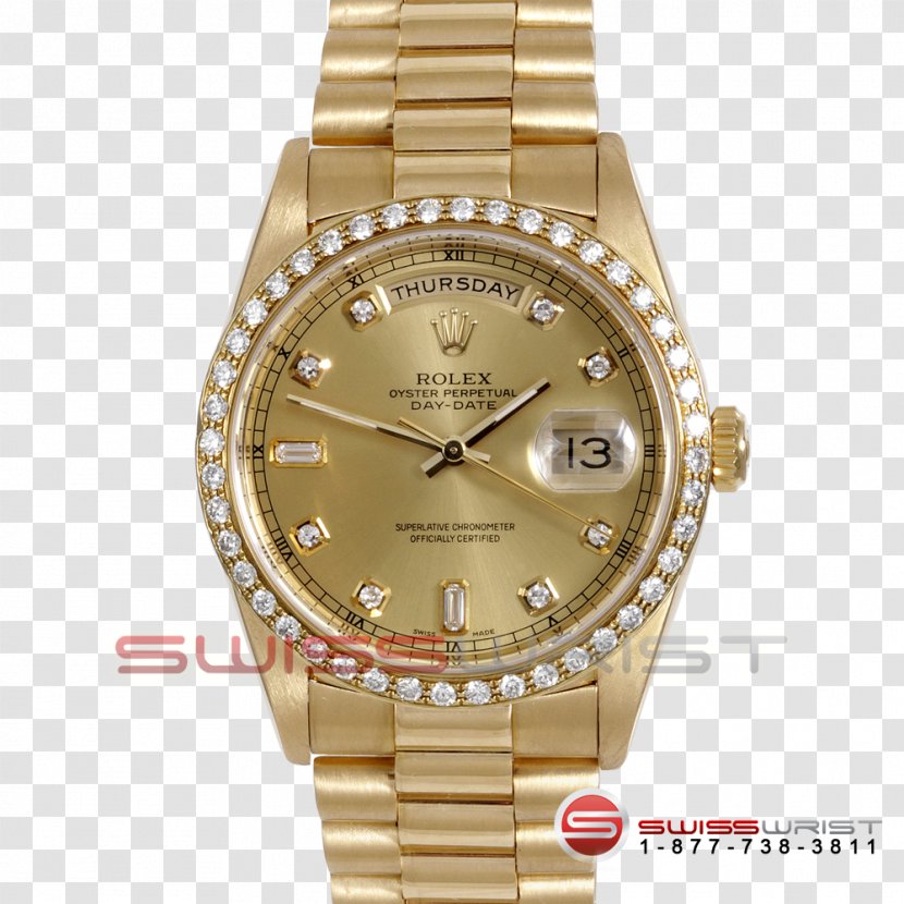 Watch Fossil Georgia Gold Tailor Bulova - Quartz Clock - Bezel Transparent PNG