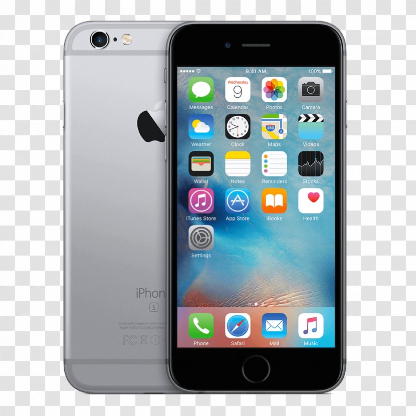 IPhone 6s Plus Apple Space Grey 4G - Gray Transparent PNG