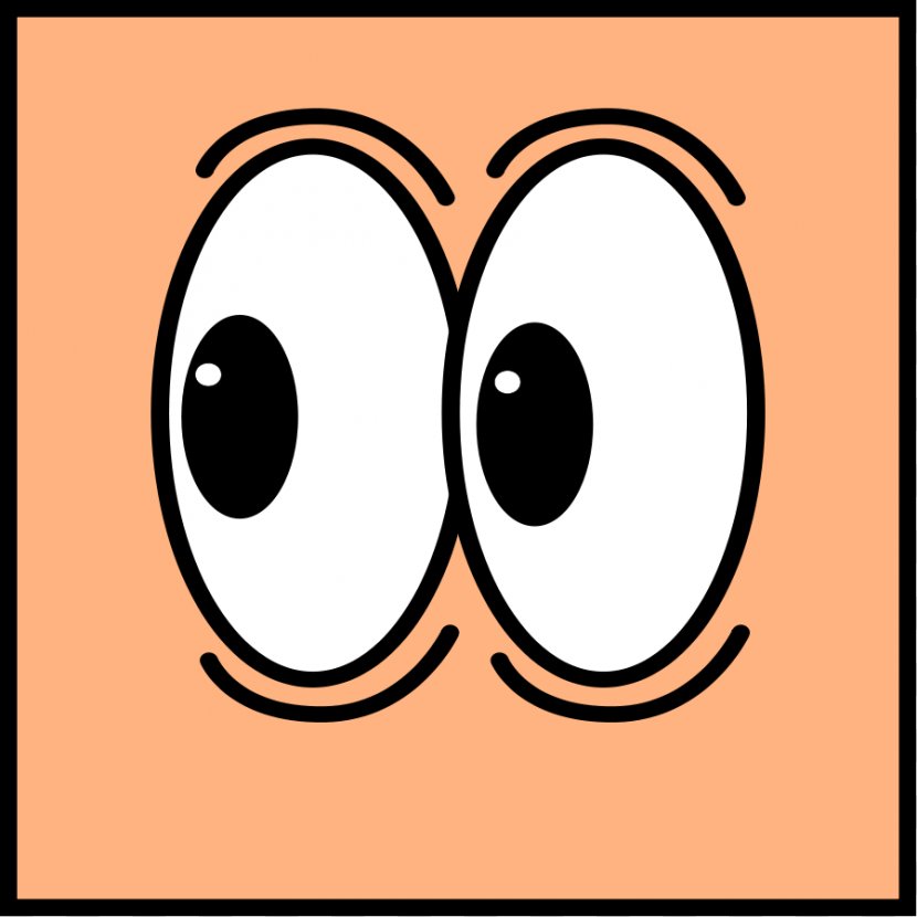 Eye Pupil Clip Art - Cartoon - Peeking Eyes Cliparts Transparent PNG