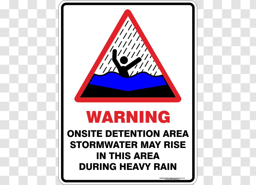 Warning Sign Floods In Australia Traffic - Safety - Flood Transparent PNG