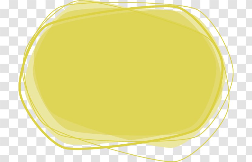 Yellow - Cute Colored Border Transparent PNG