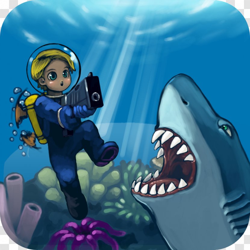 Shark Underwater Sea Marine Biology - Vertebrate - Q Version Of The Transparent PNG