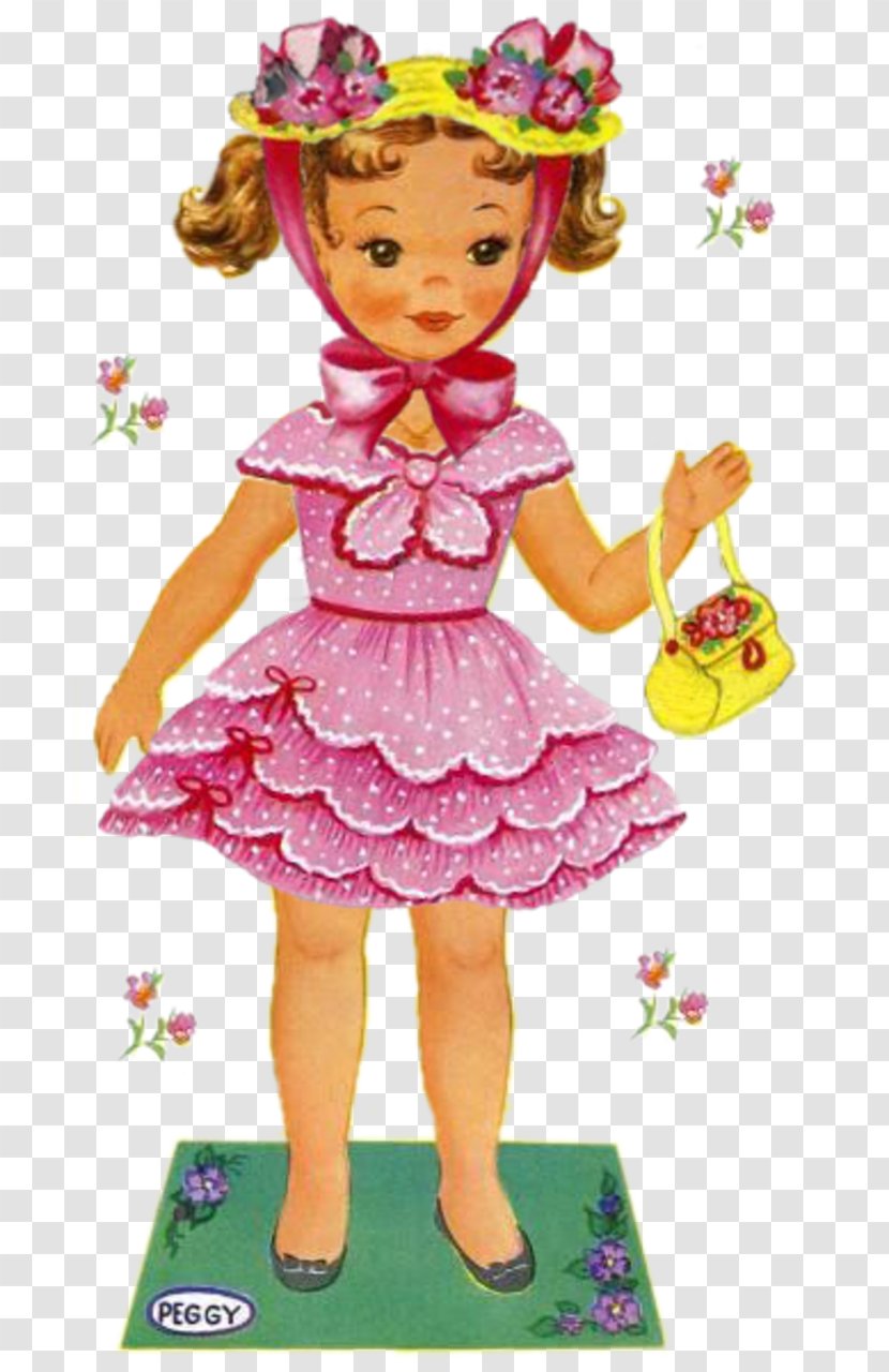 Barbie Toddler Pink M Flower Fiction - Figurine Transparent PNG