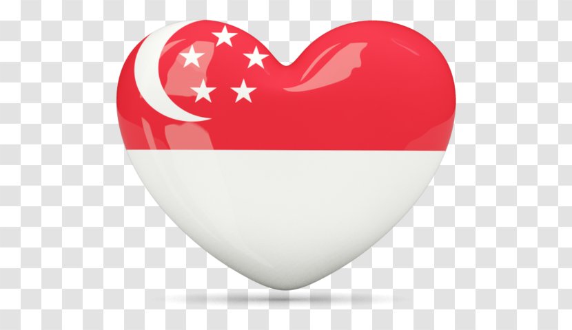 Singapore Malaysia 4-Digits Toto Lottery - Cartoon - Heart Shaped Flag Transparent PNG