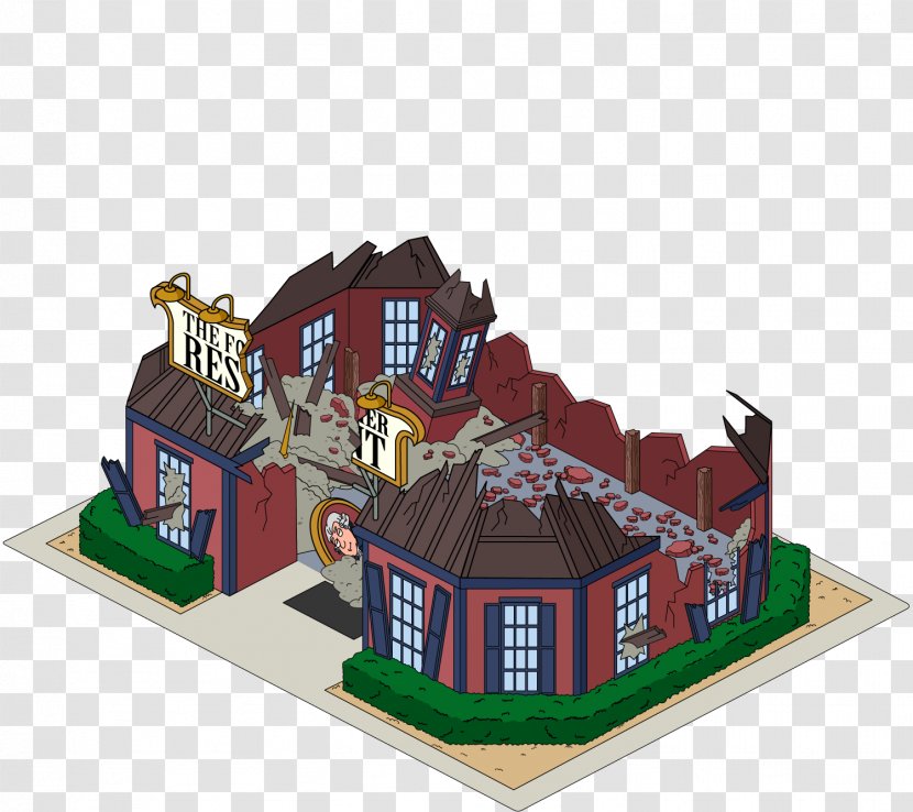 Building House Facade - Wiki - Family Guy Transparent PNG