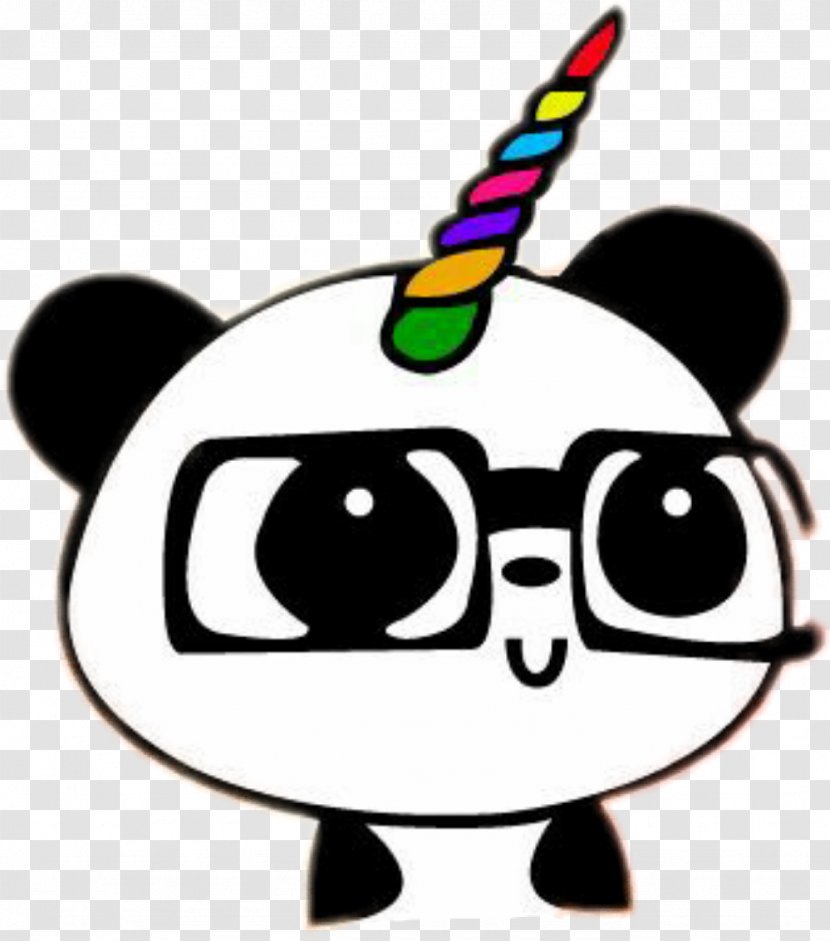 Giant Panda Unicorn T-shirt Drawing - Android Transparent PNG