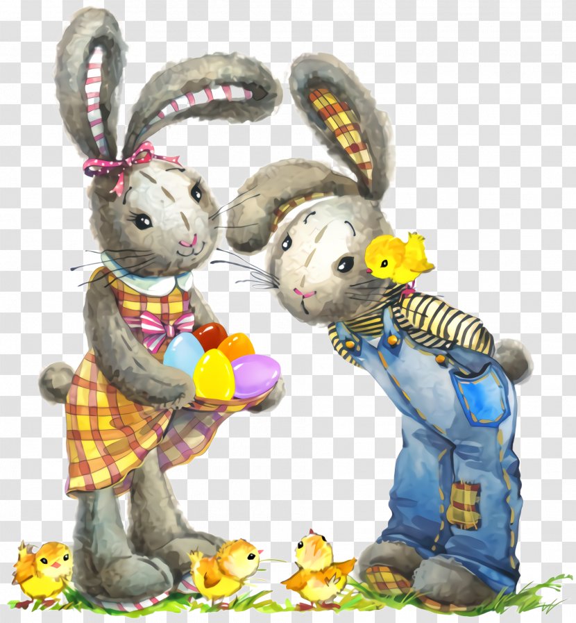 Easter Bunny - Rabbit - Hare Domestic Transparent PNG