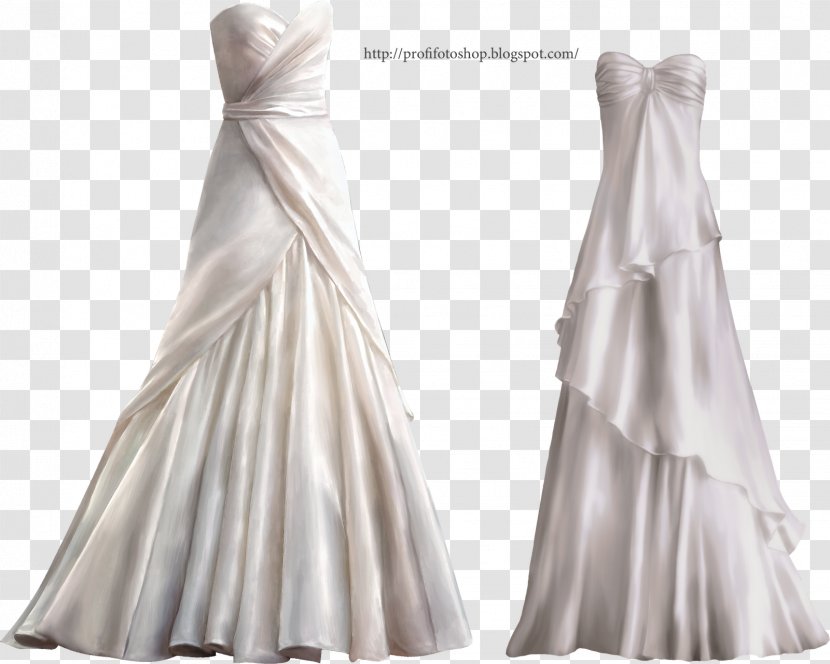 Wedding Dress Clip Art Transparent PNG