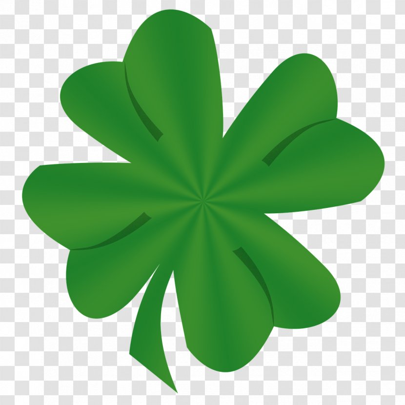 Saint Patrick's Day Clip Art Republic Of Ireland Shamrock Portable Network Graphics - Green - 4 Leaf Clover Transparent PNG