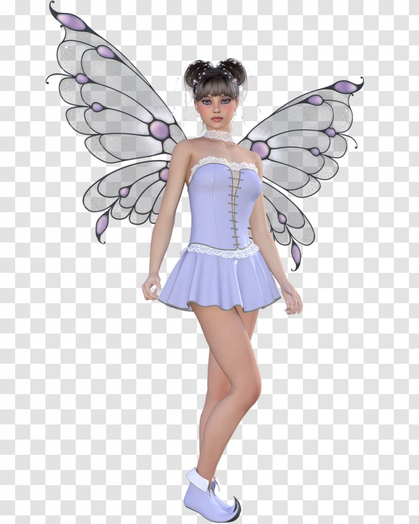 Fairy Image Pixabay Woman Girl - Butterfly Transparent PNG