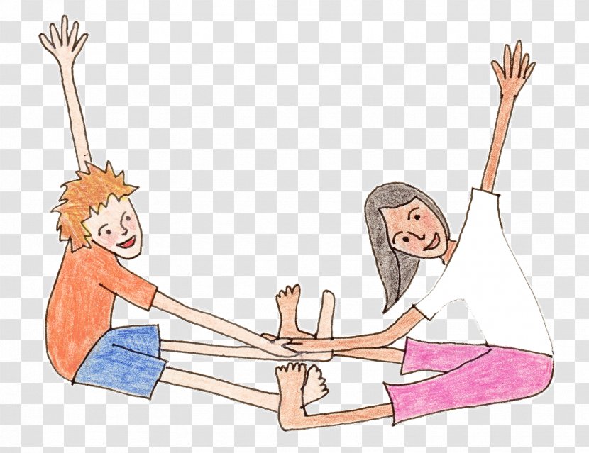 Cartoon Hand Leg Gesture Fun - Leisure Finger Transparent PNG