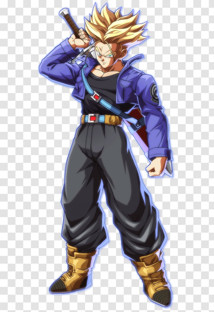 Trunks Dragon Ball FighterZ Vegeta Goku Gohan - Watercolor Transparent PNG