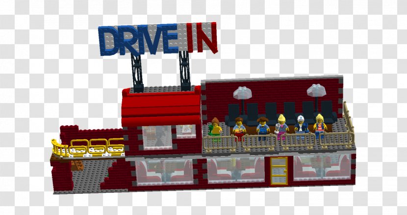 The Lego Group - Toy - Drive In Theater Transparent PNG