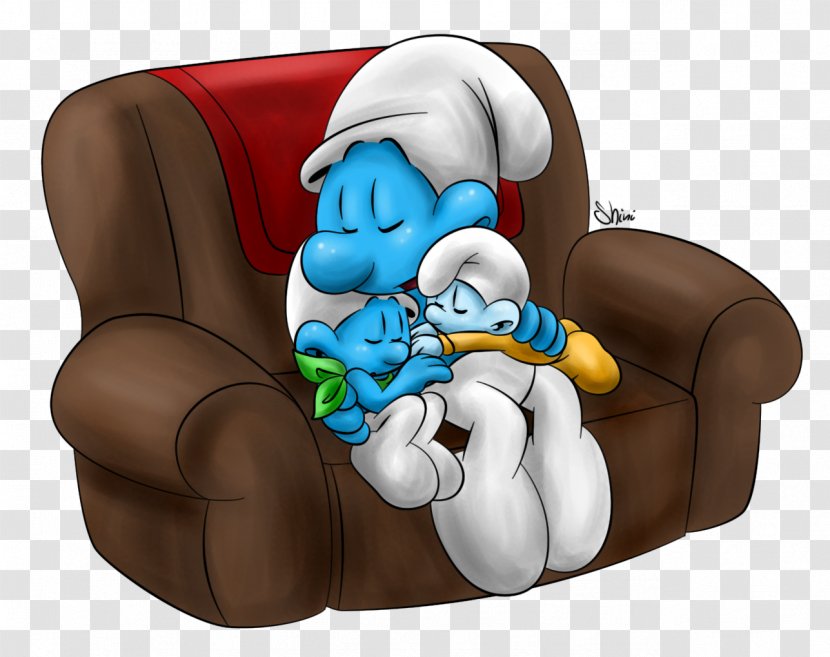 The Smurfs Black Papa Smurf Handy Doctor - Cartoon Transparent PNG