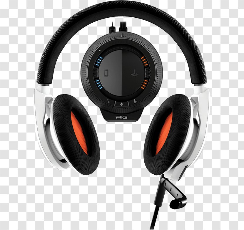 Microphone Headset Video Games Plantronics RIG 500E Headphones - Rig - PlayStation USB Transparent PNG