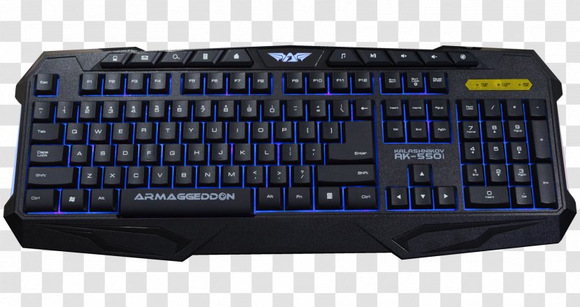 Computer Keyboard Hewlett-Packard Laptop Mouse Gaming Keypad - Peripheral - Hewlett-packard Transparent PNG