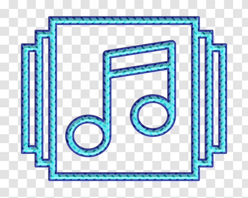 Music Icon Essential Set Player - Rectangle Text Transparent PNG
