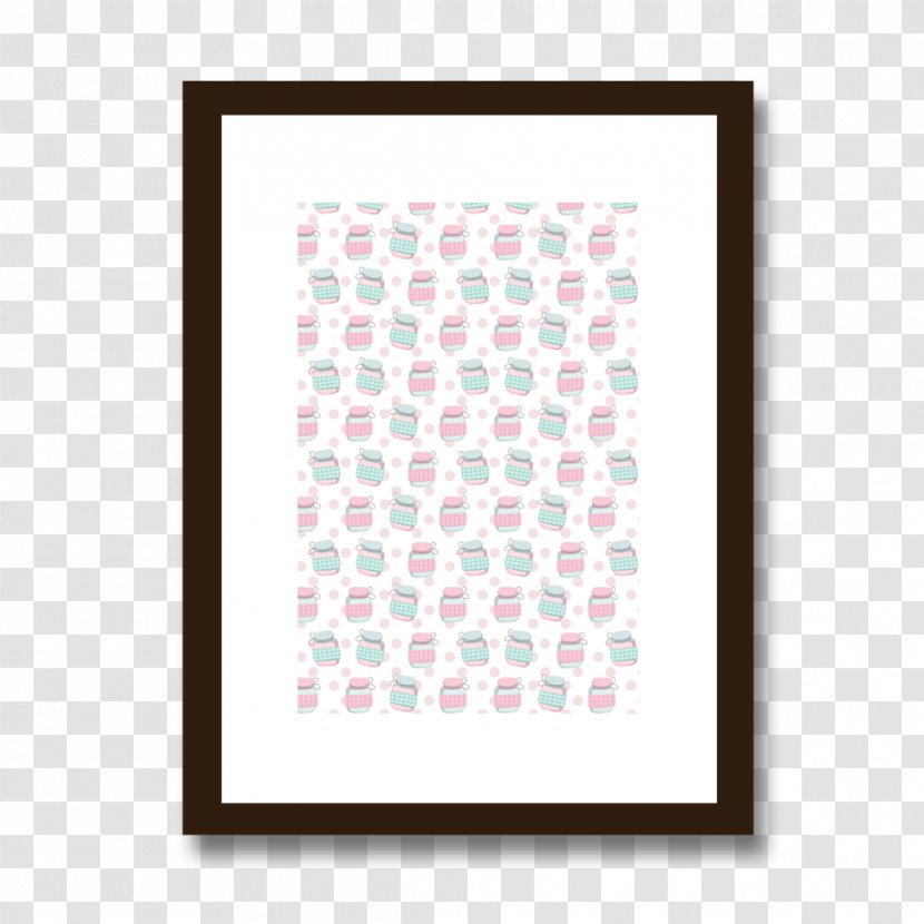 Picture Frames Line Point Pink M Pattern Transparent PNG