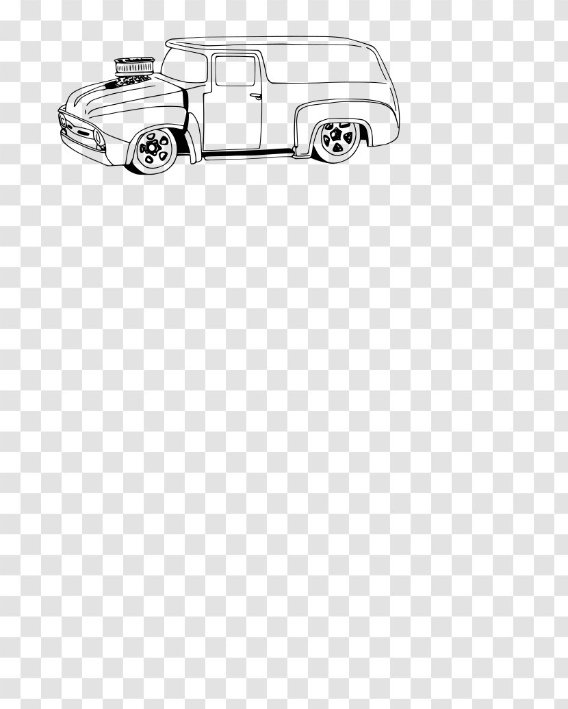 Vintage Car Hot Rod Clip Art - Automotive Exterior Transparent PNG