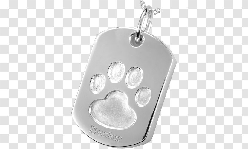 Charms & Pendants Dog Jewellery Paw Sterling Silver - Gold Plating - Necklace Transparent PNG