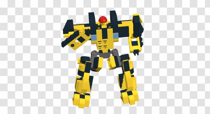 Robot Mecha - Yellow Transparent PNG