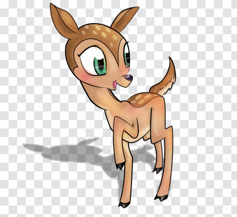 Canidae Reindeer Macropodidae Horse Dog - Cartoon - Free Deer Pictures Transparent PNG