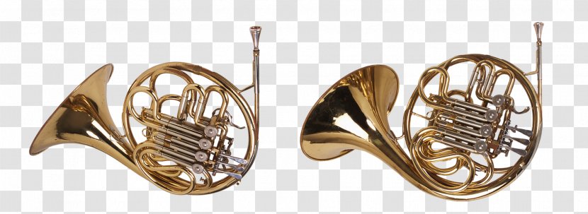 Brass Instruments French Horns Trumpet Musical Bugle Transparent PNG
