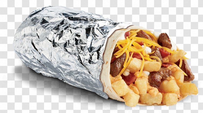 Breakfast Burrito Taco Carne Asada Potato Transparent PNG