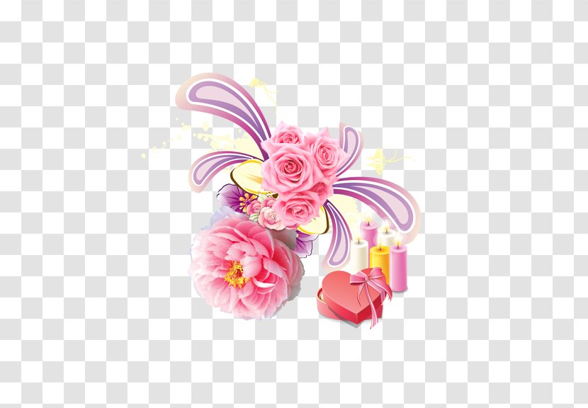 Floral Design Gift Flower Designer - Cut Flowers - Flowers,Gift,candle Transparent PNG
