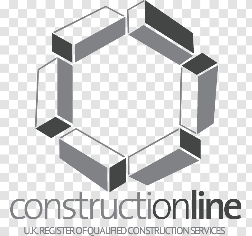 Architectural Engineering General Contractor Business Building Logo - Black And White - Brochure Transparent PNG