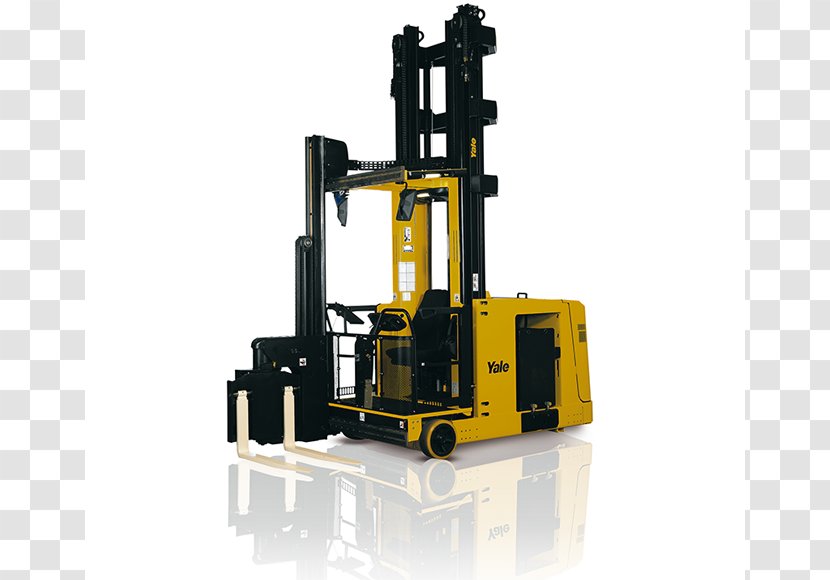 Forklift Material Handling Warehouse Skid-steer Loader Hoist - Excavator Transparent PNG