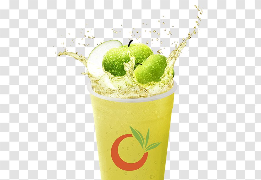 Green Tea Health Shake Cocktail Garnish Juice - Yoghurt - Taro Milk Transparent PNG