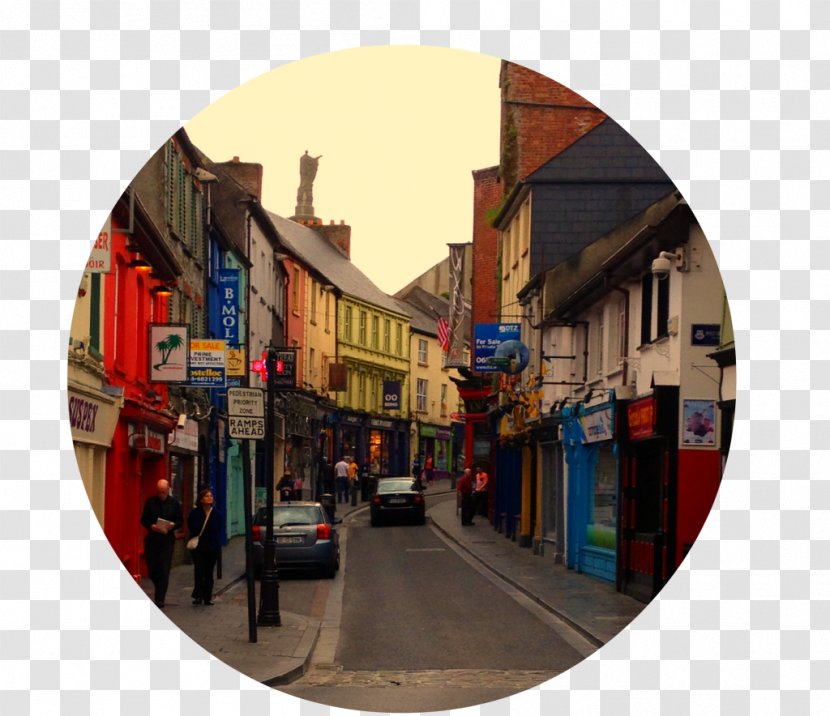 Ennis Facade Town Ireland - Street Transparent PNG