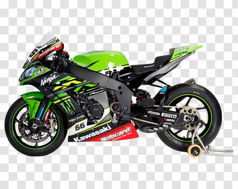 Superbike Racing 2018 FIM World Championship British Motorcycle Fairing - Kawasaki Ninja Zx10r Transparent PNG