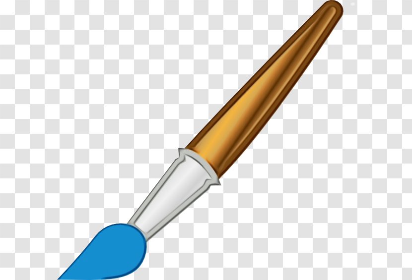 Paint Brush Cartoon - Brushes - Tool Accessory Office Supplies Transparent PNG