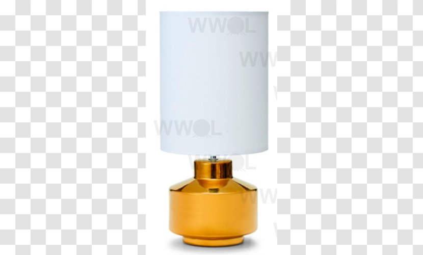 Electric Light Lamp Ceramic Salt Lighting - Golden Table Transparent PNG