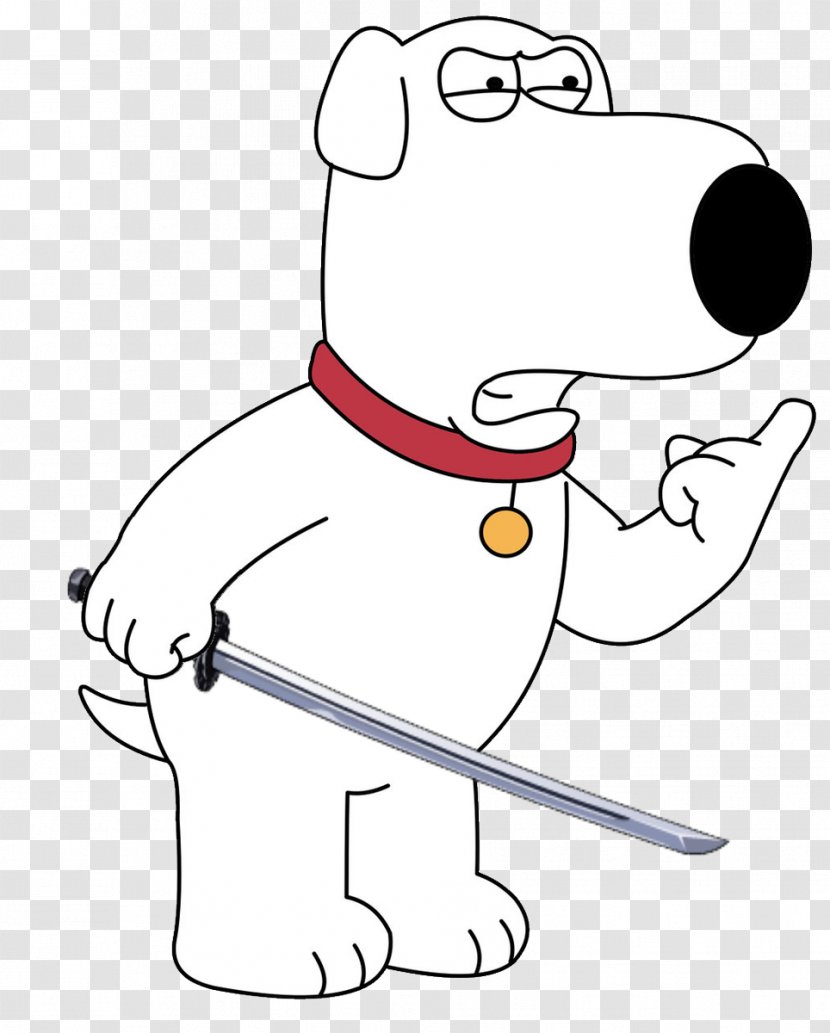 Brian Griffin Stewie Peter & Family - Watercolor - мультфильм Transparent PNG