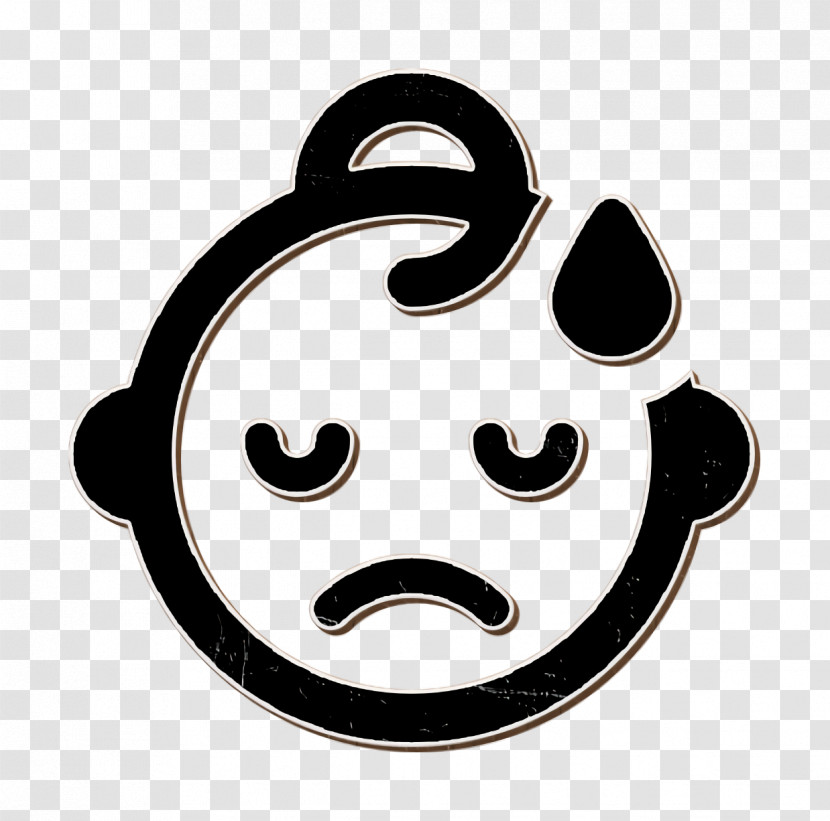 Baby Icon Smiley And People Icon Emoji Icon Transparent PNG