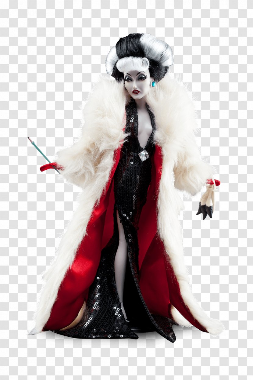 Cruella De Vil Queen Of Hearts Evil Ariel The Walt Disney Company - Doll Transparent PNG