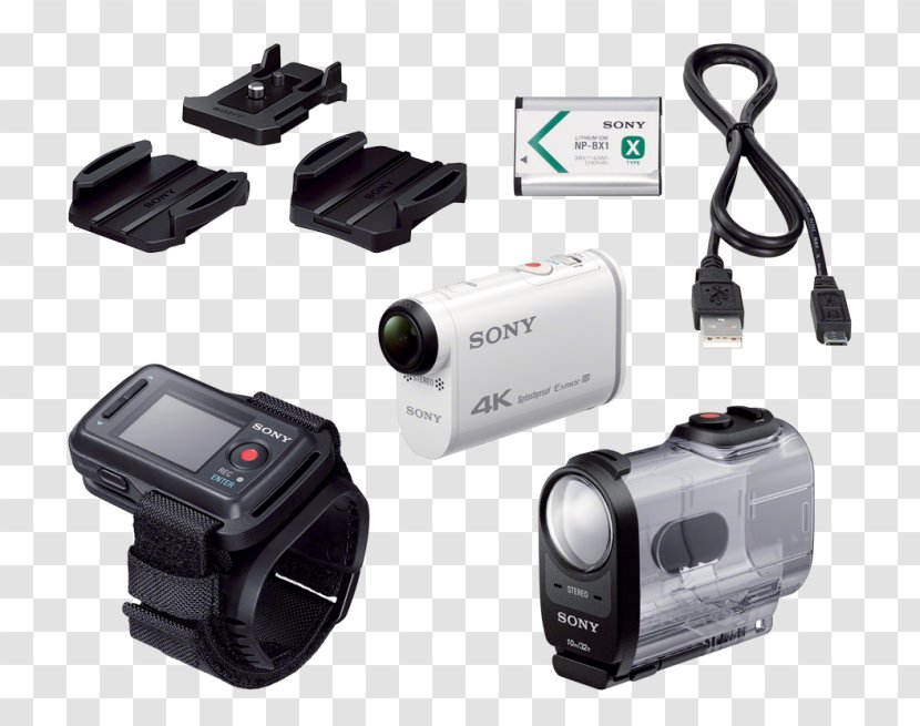 Sony Action Cam FDR-X1000V HDR-AS200V Video Cameras Camera - Hdras50 Transparent PNG