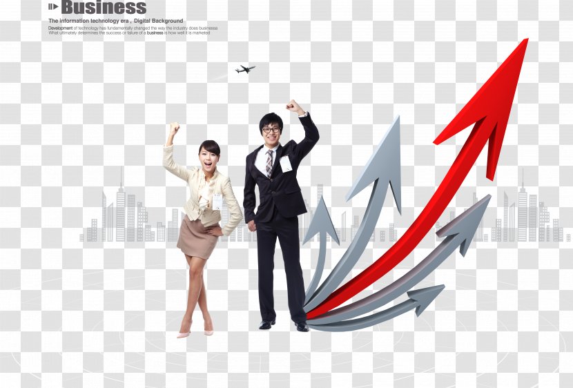 Businessperson Arrow - Human Behavior - Business Men And Women With The Transparent PNG