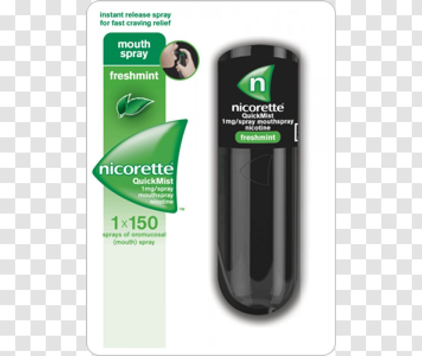 Nicorette Smoking Cessation Nicotine Craving - Hardware - Breath Spray Transparent PNG