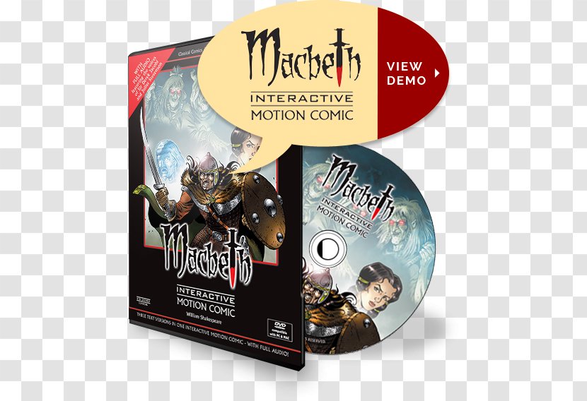 Macbeth: The Graphic Novel Romeo And Juliet Classical Comics - Macbeth - Teaching Comic Transparent PNG